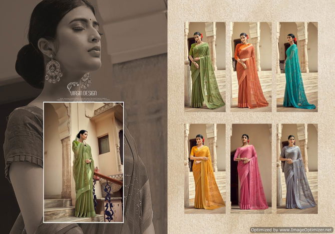 Ynf Viscose Mukaish New Ethnic Wear Viscose Designer Saree Collection